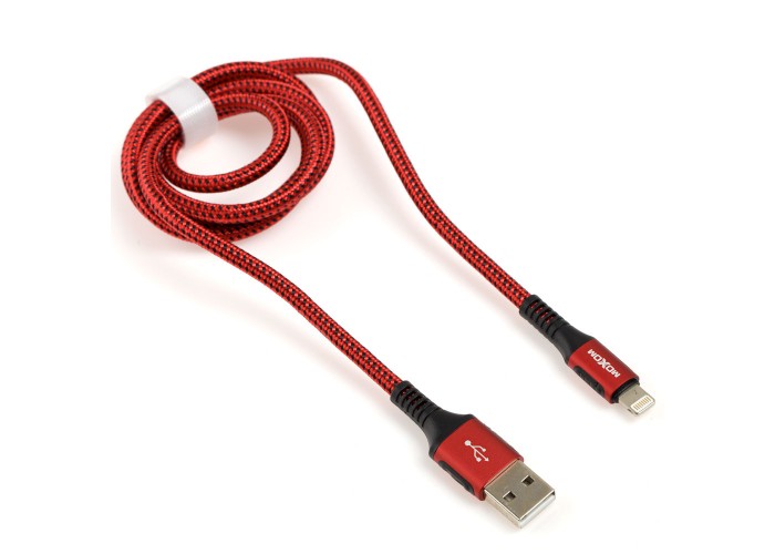 Кабель USB Moxom CC-81 lightning 2.4A красный