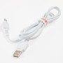 Кабель USB Moxom MX-CB25 lightning 2.4A 1m белый