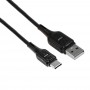 Кабель USB Moxom MX-CB41 Type-C 2.4A 1,5m черный