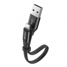 Кабель USB Baseus Micro/Lightning Nimble 2-1 2.0A 0.23m черный