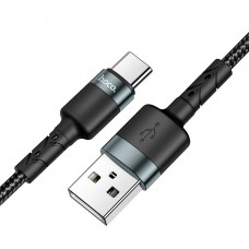 Кабель USB Hoco DU46 Charging Type-C 1m черный