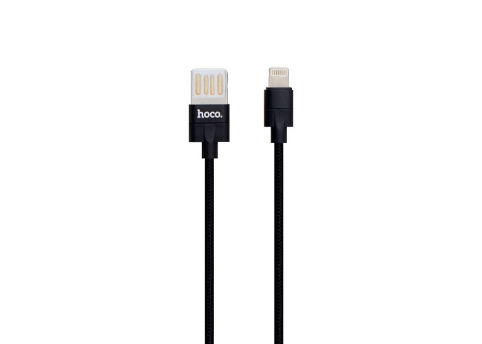 Кабель USB Hoco U55 Lightning черный