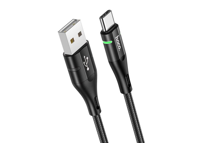 Кабель USB Hoco U93 Shadow Type-C 1.2 m черный