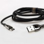 Кабель USB Moxom CC-77 microUSB 2.4A черный