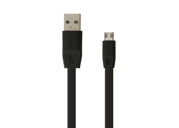Кабель USB Remax RC-001m Full Speed microUSB 2m черный		