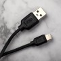 Кабель USB XO NB36 Lightning 2.1A 1m черный