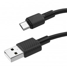 Кабель USB Hoco X29 Superior microUSB 2.4A 1m черный