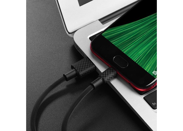 Кабель USB Hoco X29 Superior microUSB 2.4A 1m черный
