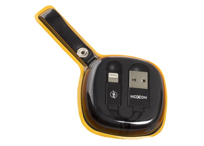 Кабель USB Moxom CC-42 lightning 2.4A черный