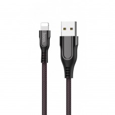 Кабель USB Hoco U54 Advantage lightning 2.4A (1.2m) черный