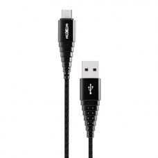Кабель USB Moxom MX-CB21 microUSB 2.4A 1m черный