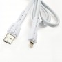 Кабель USB Moxom MX-CB26 lightning 2.4A 1m белый