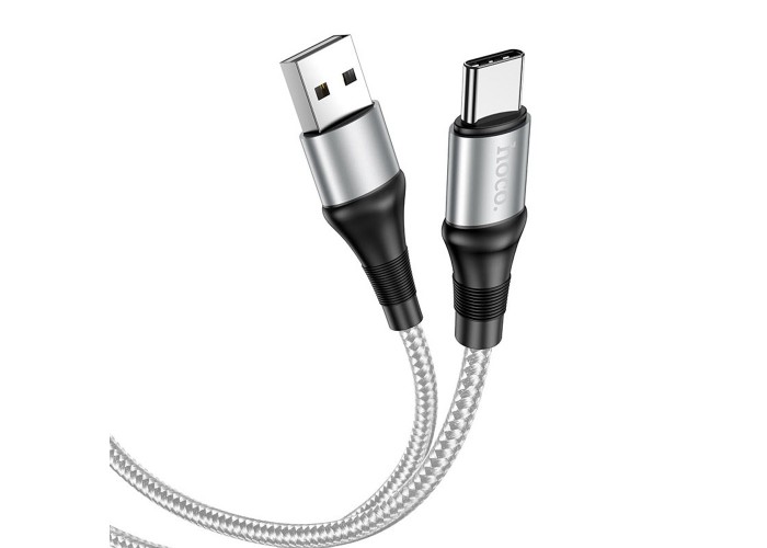 Кабель USB Hoco X50 Excellent Type-C 1m серый