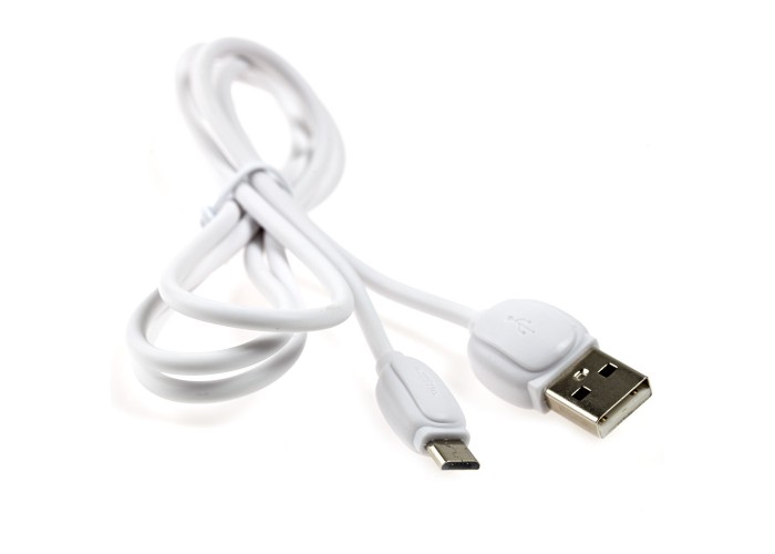 Кабель USB Moxom CC-65 microUSB 2.4A белый