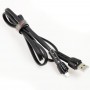 Кабель USB Moxom MX-CB26 lightning 2.4A 1m черный