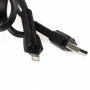 Кабель USB Moxom MX-CB26 lightning 2.4A 1m черный