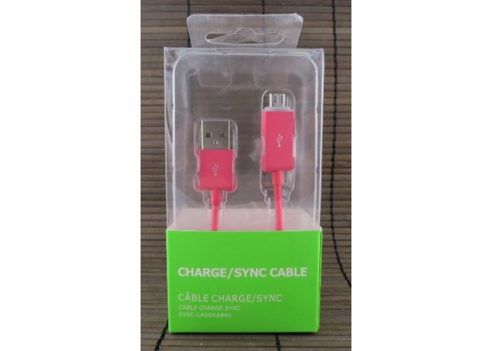USB Cable Micro Pink IVON