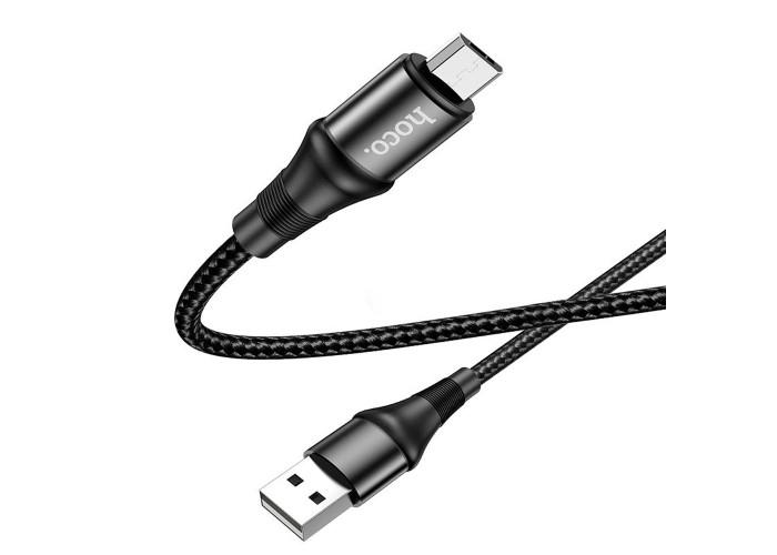 Кабель USB Hoco X50 Excellent microUSB 1m черный