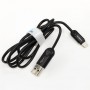 Кабель USB Moxom CC-49 lightning 2.4A черный