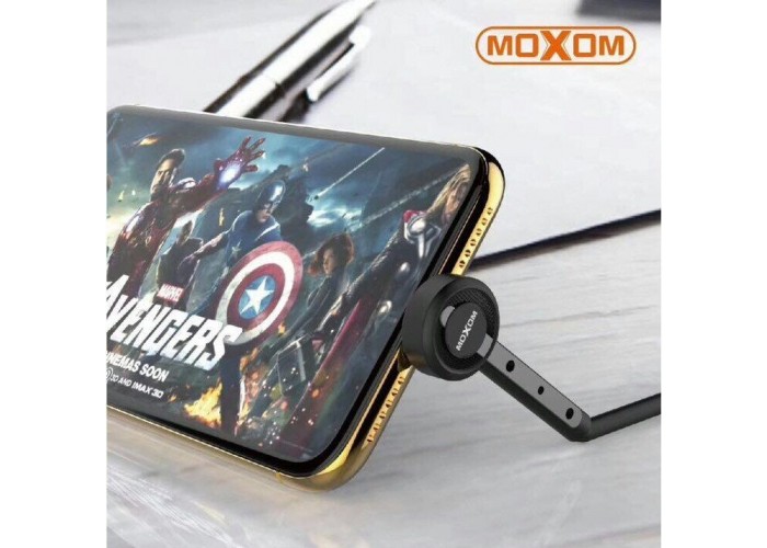 Кабель USB Moxom MX-CB01 microUSB 2.4A 1m черный