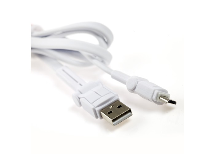 Кабель USB Moxom MX-CB27 microUSB 2.4A 1m белый