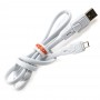 Кабель USB Moxom MX-CB29 microUSB 2.4A 1m белый