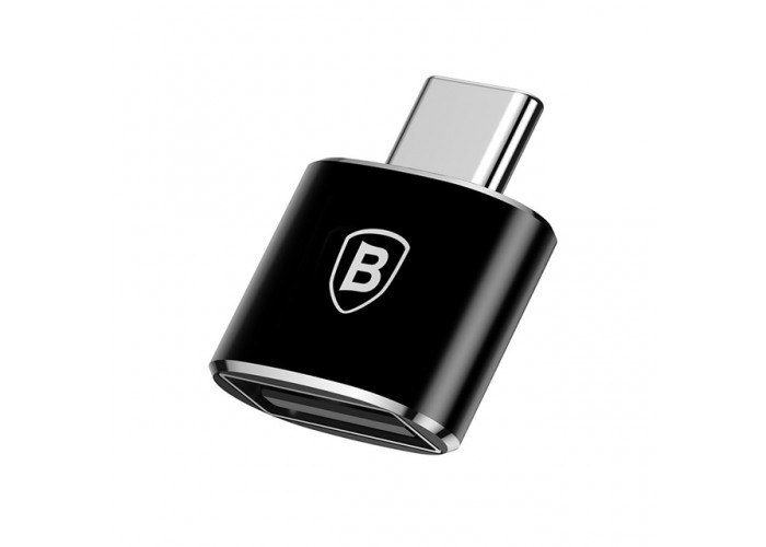 Переходник Baseus Type-C to USB черный