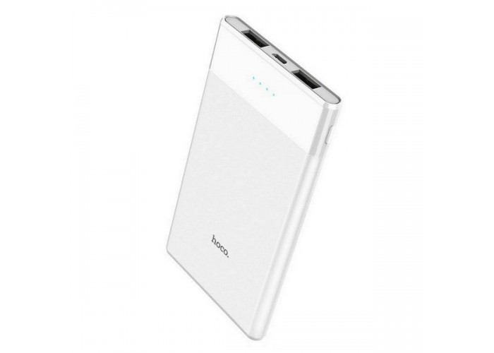 Внешний аккумулятор power bank Hoco B35D Entourage 5000 mAh white