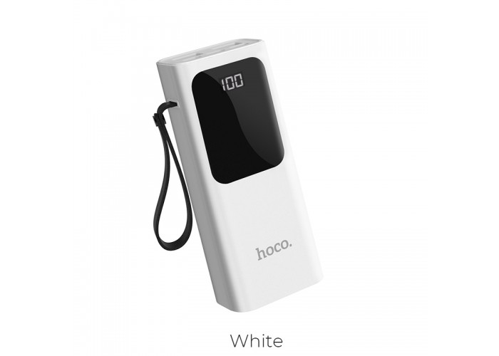 Внешний аккумулятор PowerBank Hoco J41 Treasure Mobile 10000 mAh white