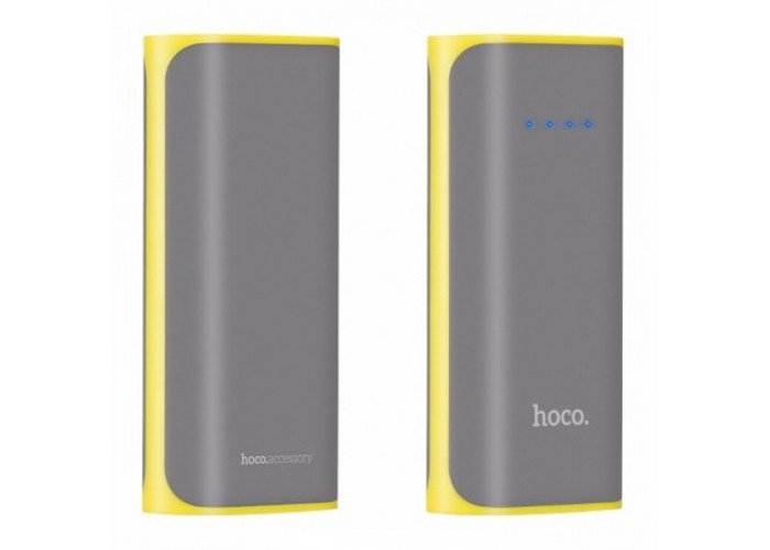 Внешний аккумулятор power bank Hoco B21 5200 mAh gray
