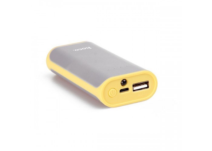 Внешний аккумулятор power bank Hoco B21 5200 mAh gray