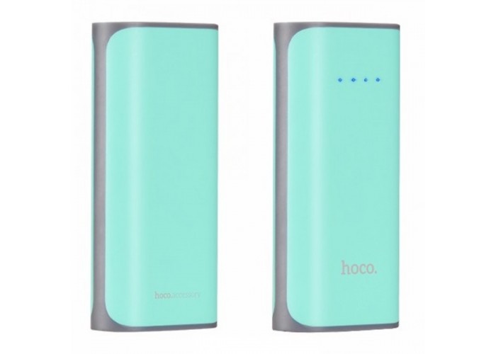 Внешний аккумулятор power bank Hoco B21 5200 mAh turquoise