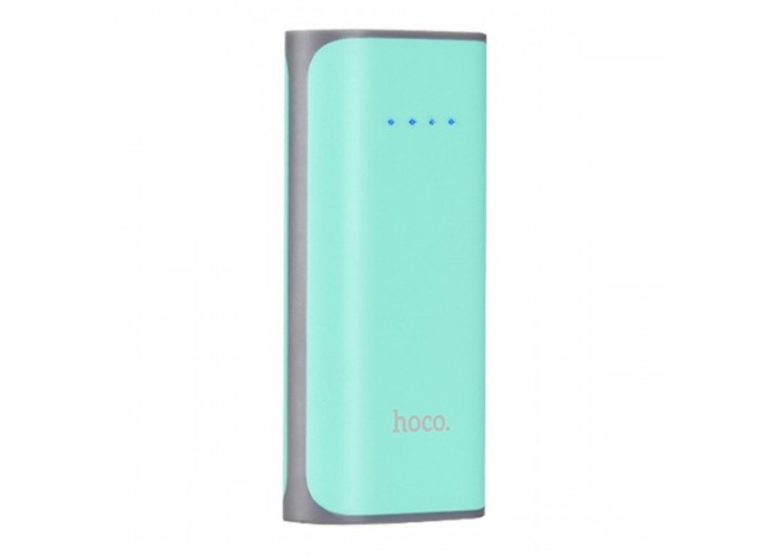 Внешний аккумулятор power bank Hoco B21 5200 mAh turquoise