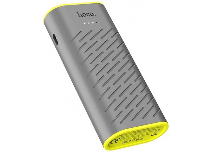 Внешний аккумулятор power bank Hoco B31C 5200 mAh gray