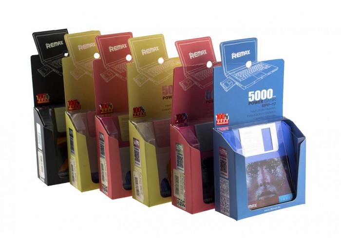 Внешний аккумулятор power bank Remax Disc RPP-17 5000mAh black