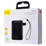 Внешний аккумулятор Baseus Mini S Bracket Wireless  10000mAh 18W black