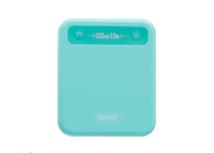 Внешний аккумулятор Power bank Remax Pino 2500mAh RPP-51 turquoise