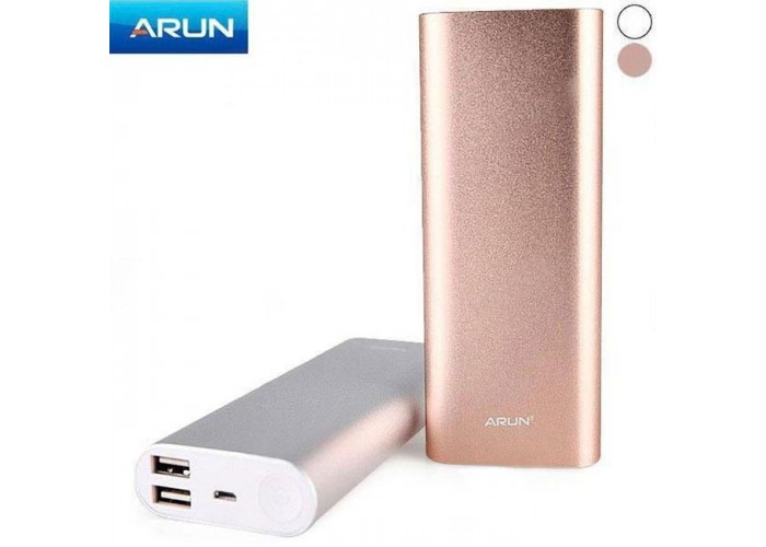 Внешний аккумулятор power bank Arun M2 16000 Silver