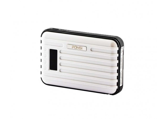 Внешний аккумулятор power bank Fonsi F31-10000 mAh white