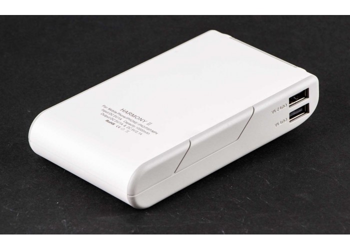 Внешний аккумулятор power bank Konfulon Harmony 2 10000mAh white / gray