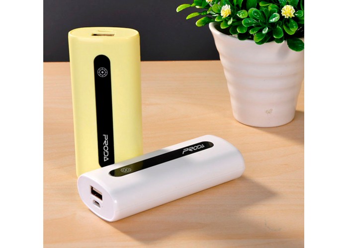 Внешний аккумулятор power bank Remax E5 5000mAh yellow