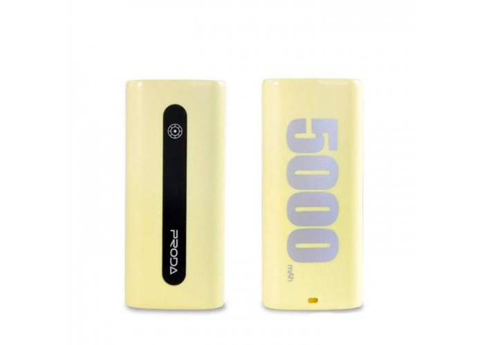 Внешний аккумулятор power bank Remax E5 5000mAh yellow