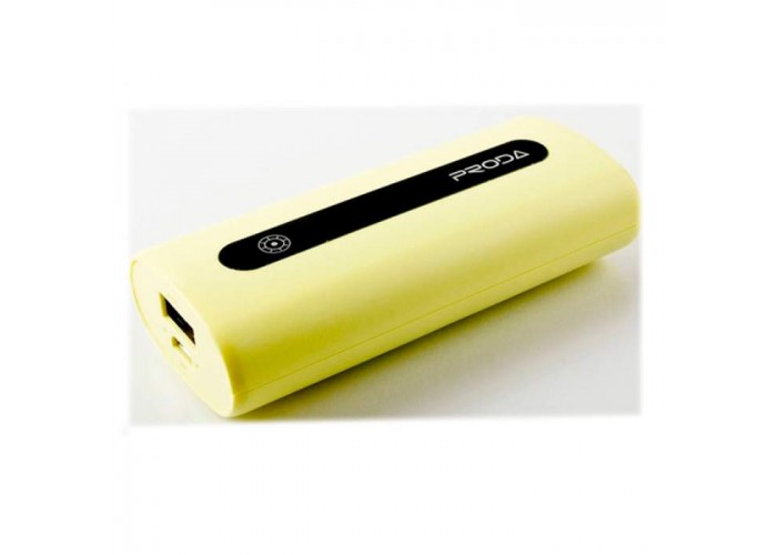 Внешний аккумулятор power bank Remax E5 5000mAh yellow