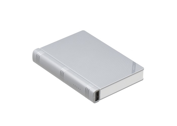 Внешний аккумулятор power bank Remax RPP-85 Jumbook 10000 mAh silver