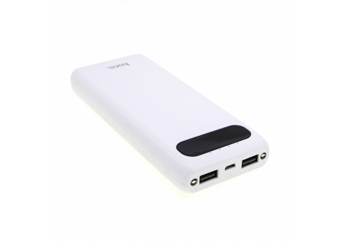 Внешний аккумулятор power bank Hoco B20A 20000 mAh white