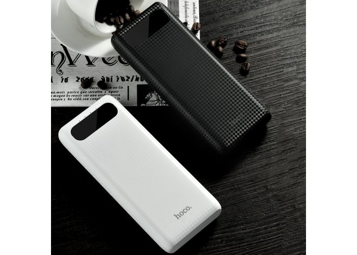 Внешний аккумулятор power bank Hoco B20A 20000 mAh white