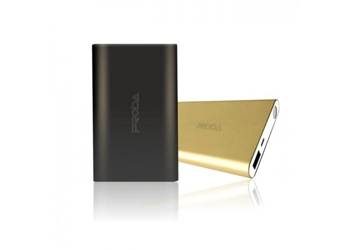Внешний аккумулятор power bank Remax Proda Jane Alu 12000mAh black