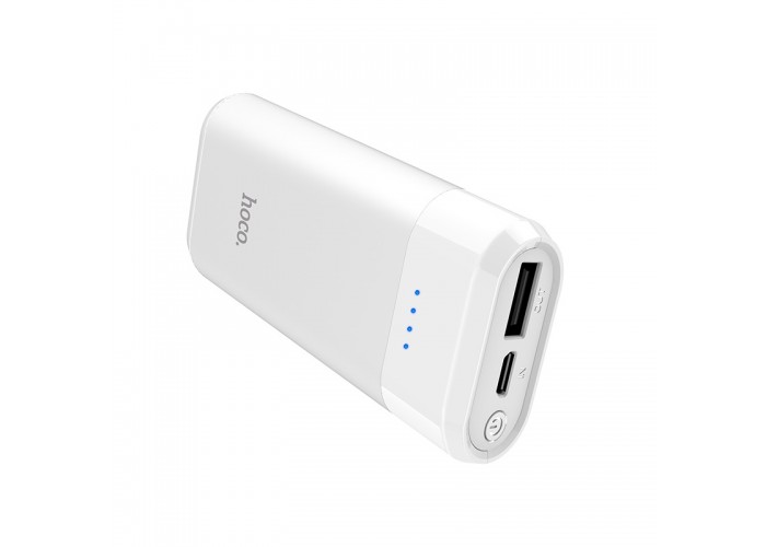 Внешний аккумулятор power bank Hoco B35A 5200 mAh white
