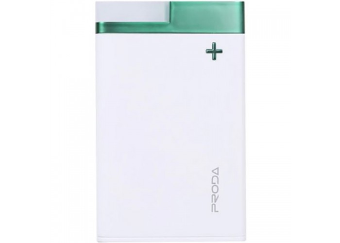Внешний аккумулятор power bank Proda CRAVE PPL-20 12000mAh green