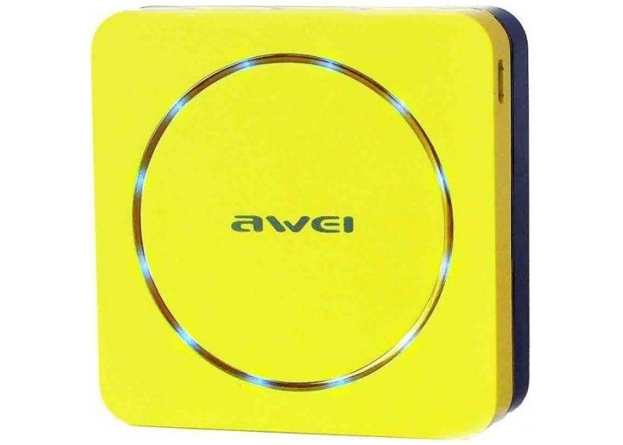 Внешний аккумулятор power bank Awei P88K 6000mAh yellow